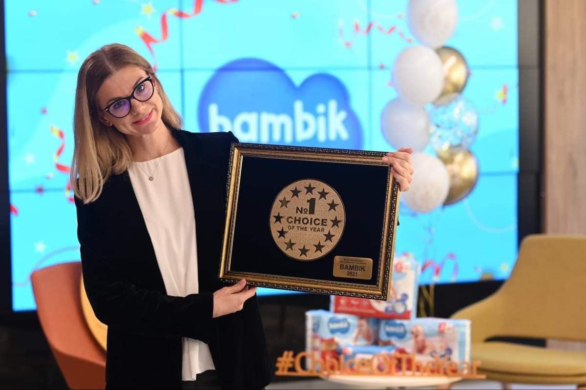 Перші українські дитячі підгузки Bambik (сім’я Здесенко) стали «Вибором року» в Україні